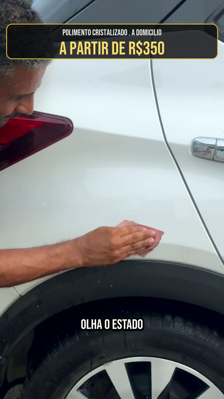 Polimento Nissan Kicks a domicílio